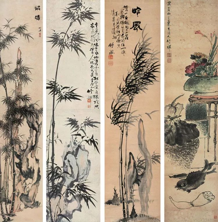 一代高僧竹禅大师携大笔一支纵横天下80幅