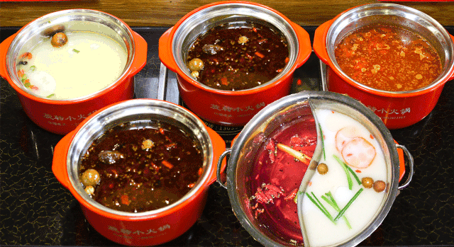 18元位平陆旋转小火锅自助来啦一人一锅几十种新鲜菜品美味实惠吃到让