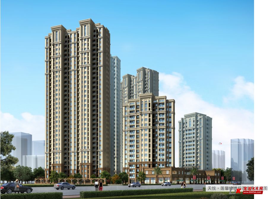 苏溪棚户区改造a地块天悦莲馨沿街商业立面拟调整公示