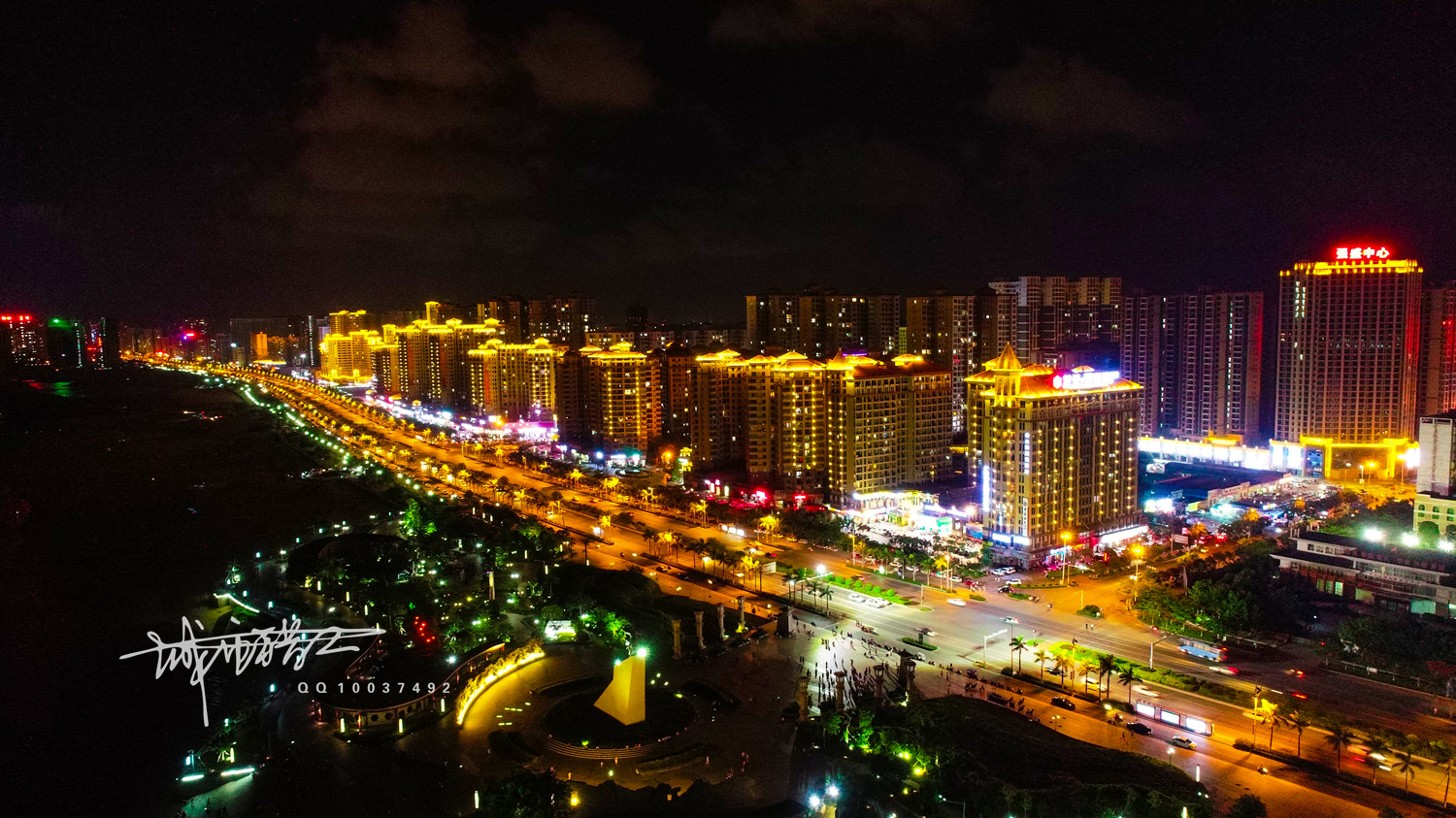 防城港市夜景图片