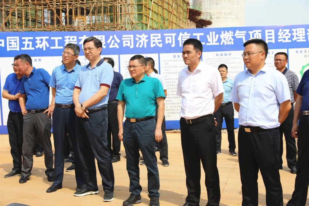 聂智胜一行先后来到济民可信清洁能源,江西龙工机械有限公司,江西龙锐