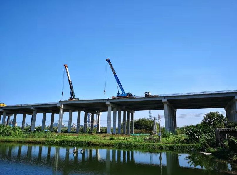 红棉大道一期建设即将完工往赤坭炭步方向来往更方便