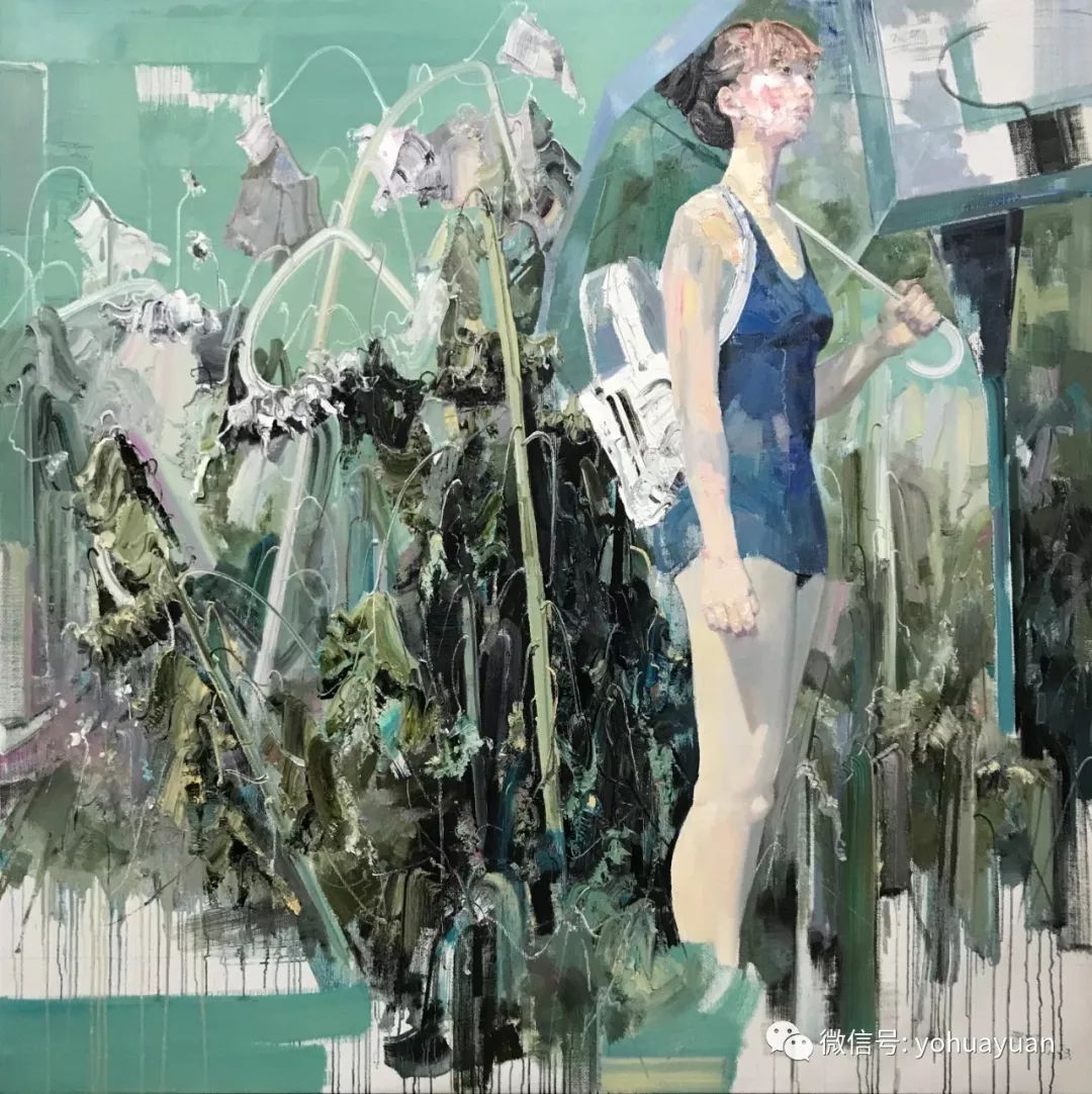 画家毕业于央美画家高登甲(7次入国展,5次获奖)画幅:1米6*1米6赖培文