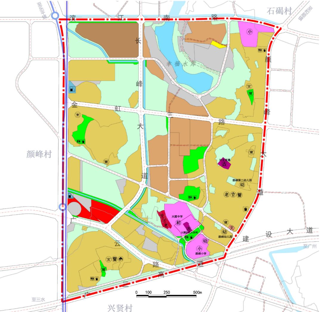 佛山市南海區nh-fed-34-01管理單元(獅山鎮第二階段控制性詳細規劃04