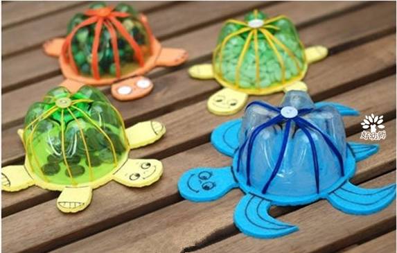 废旧塑料瓶的21种超燃手工创意!收藏起来,开学就能用上!