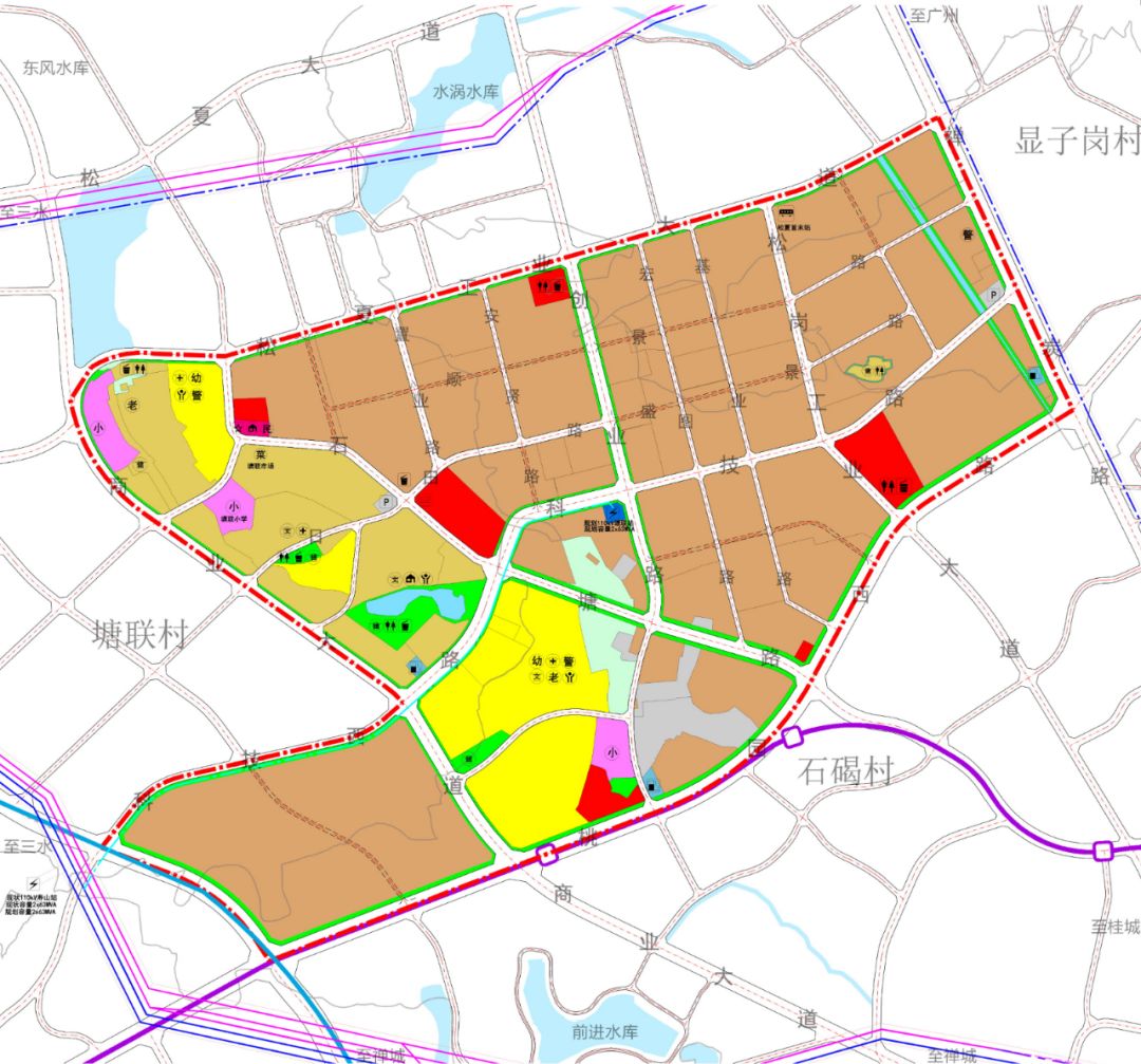 狮山官窑,大圃片区最新规划出炉!