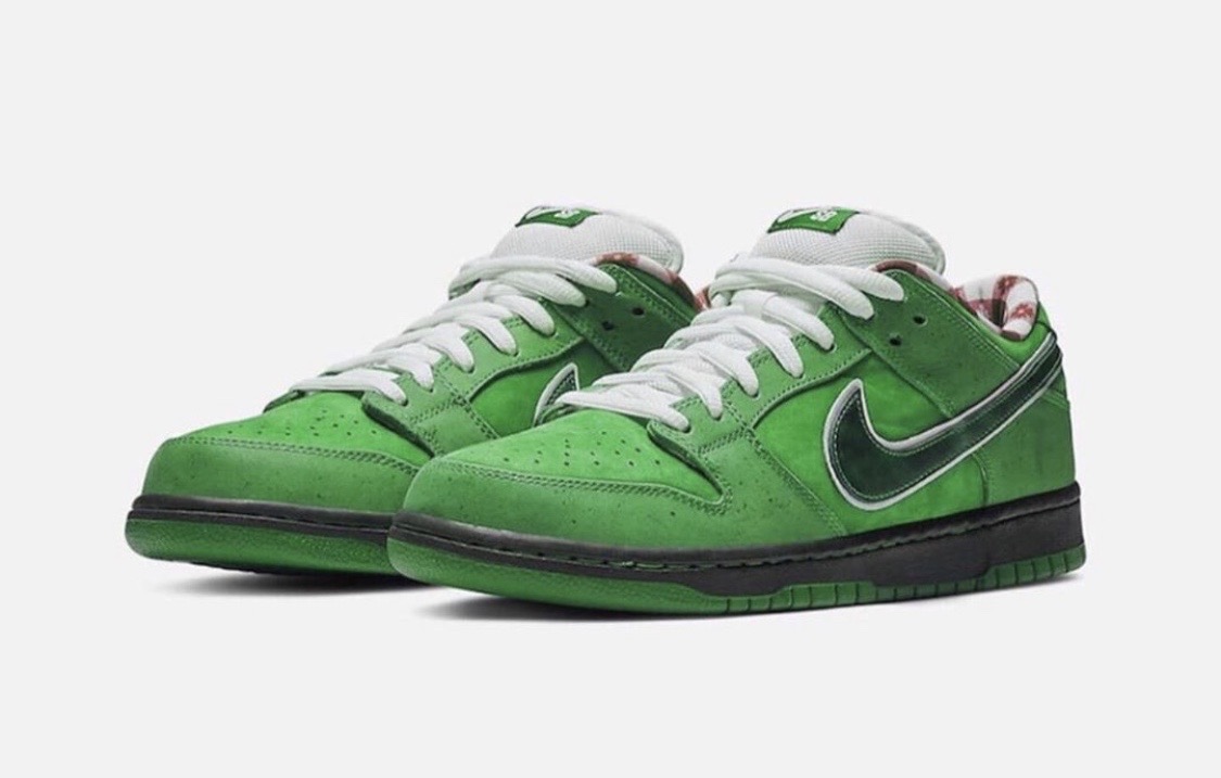 conceptsxnikesbdunkbrightgreen實物曝光今年還有望發售