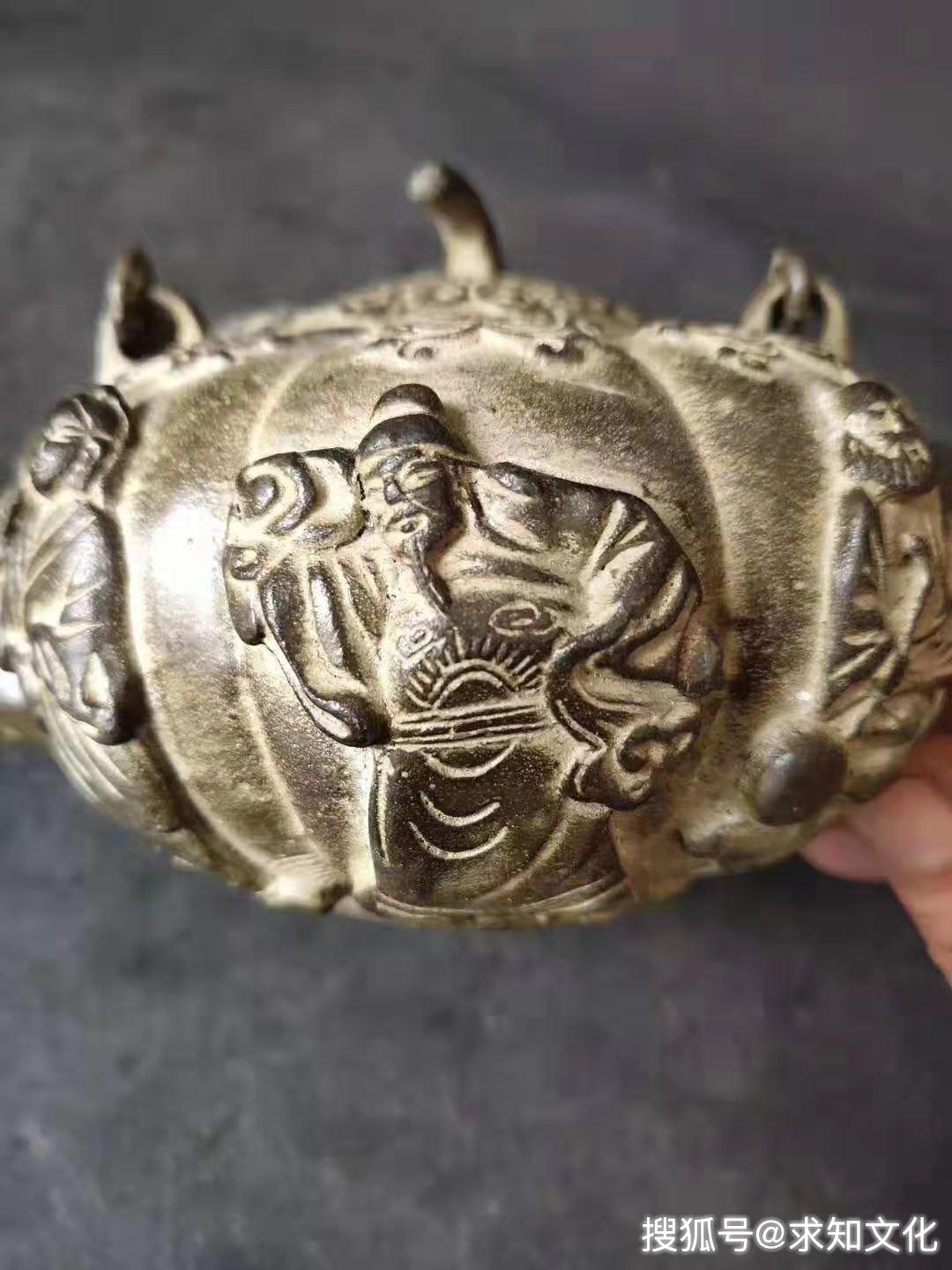 乾隆年制铜壶八仙过海图片