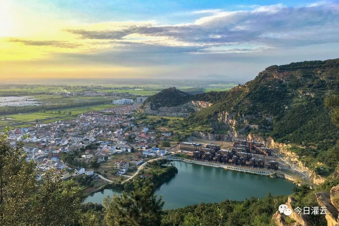 上帝视角下的灌云蓝外地人拍的你来说说美不美