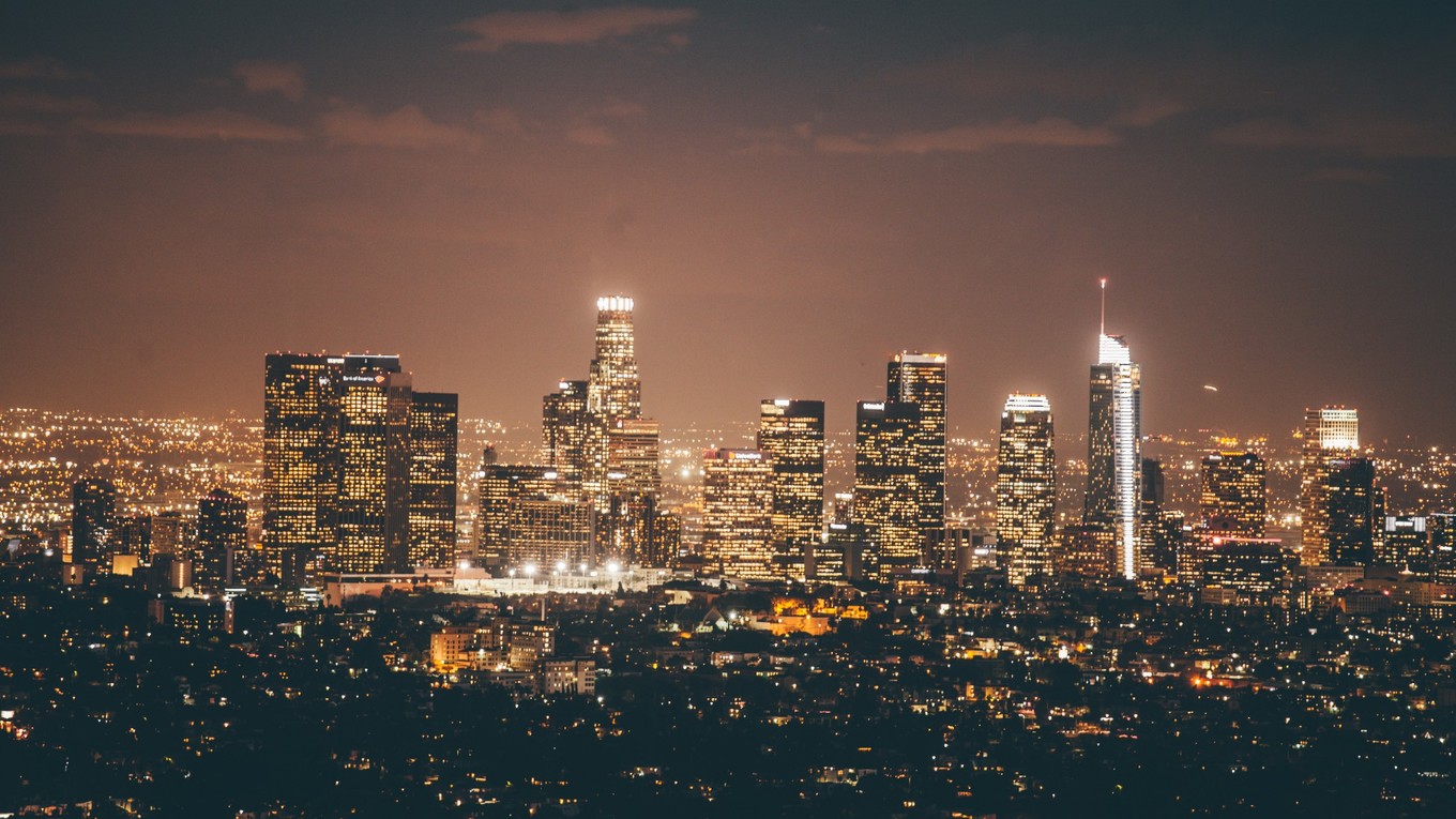 原创打卡爱乐之城真实取景地观看洛杉矶最美夜景