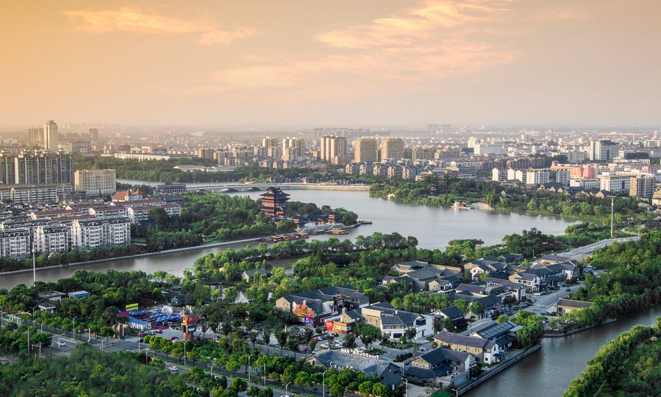 意想不到的壮美天空之眼俯瞰大美泰州