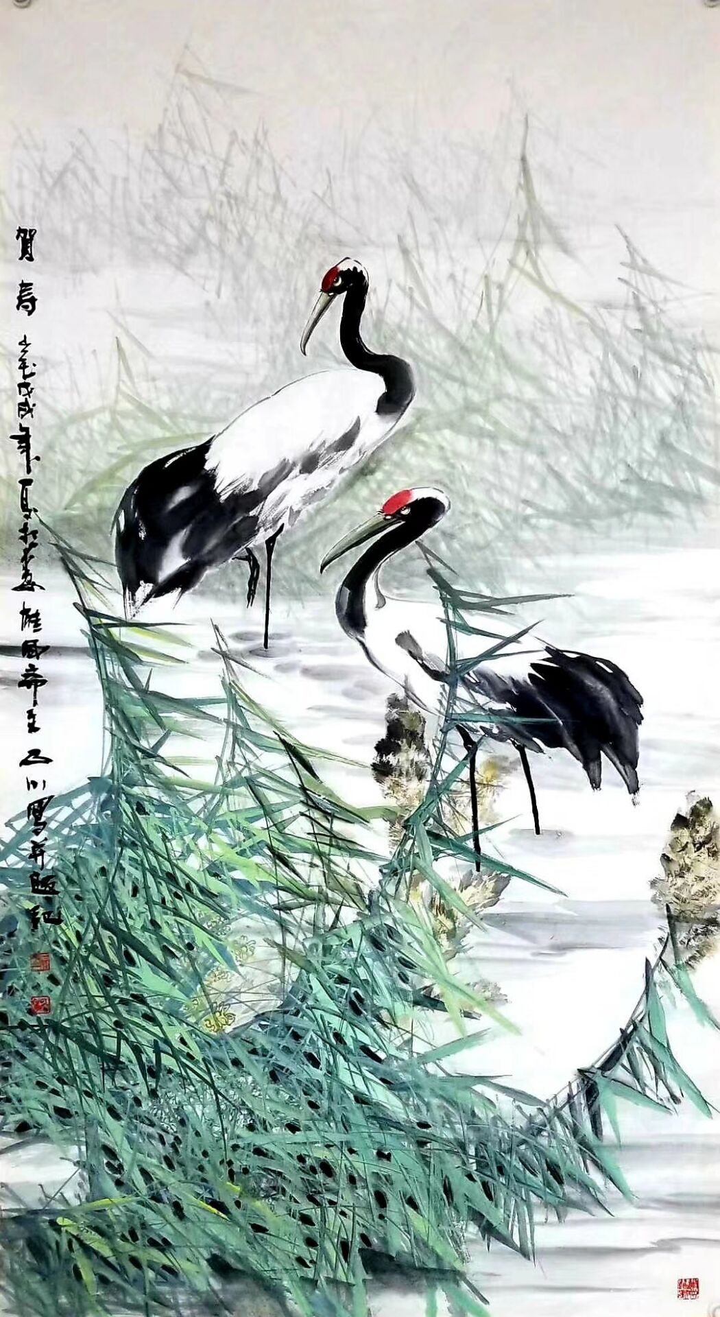 石川画竹子图片