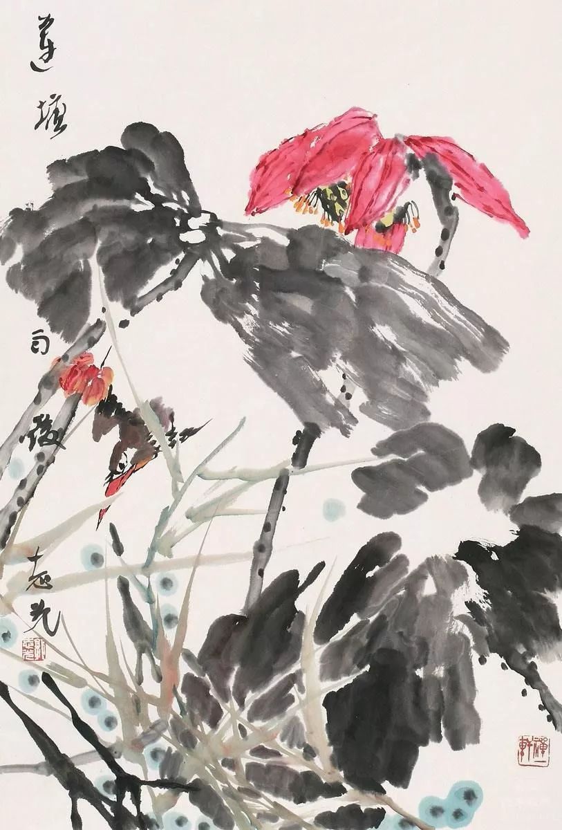 郭志光:并不是画一枝花,添一只鸟就是花鸟画