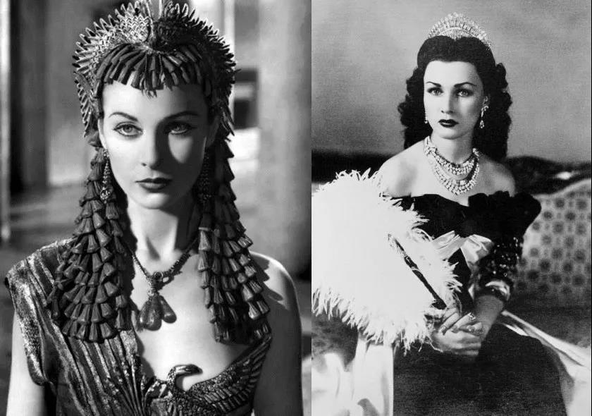 而且费·雯丽本身的长相,和埃及末代公主法丝亚·福阿德就很像:咱认为