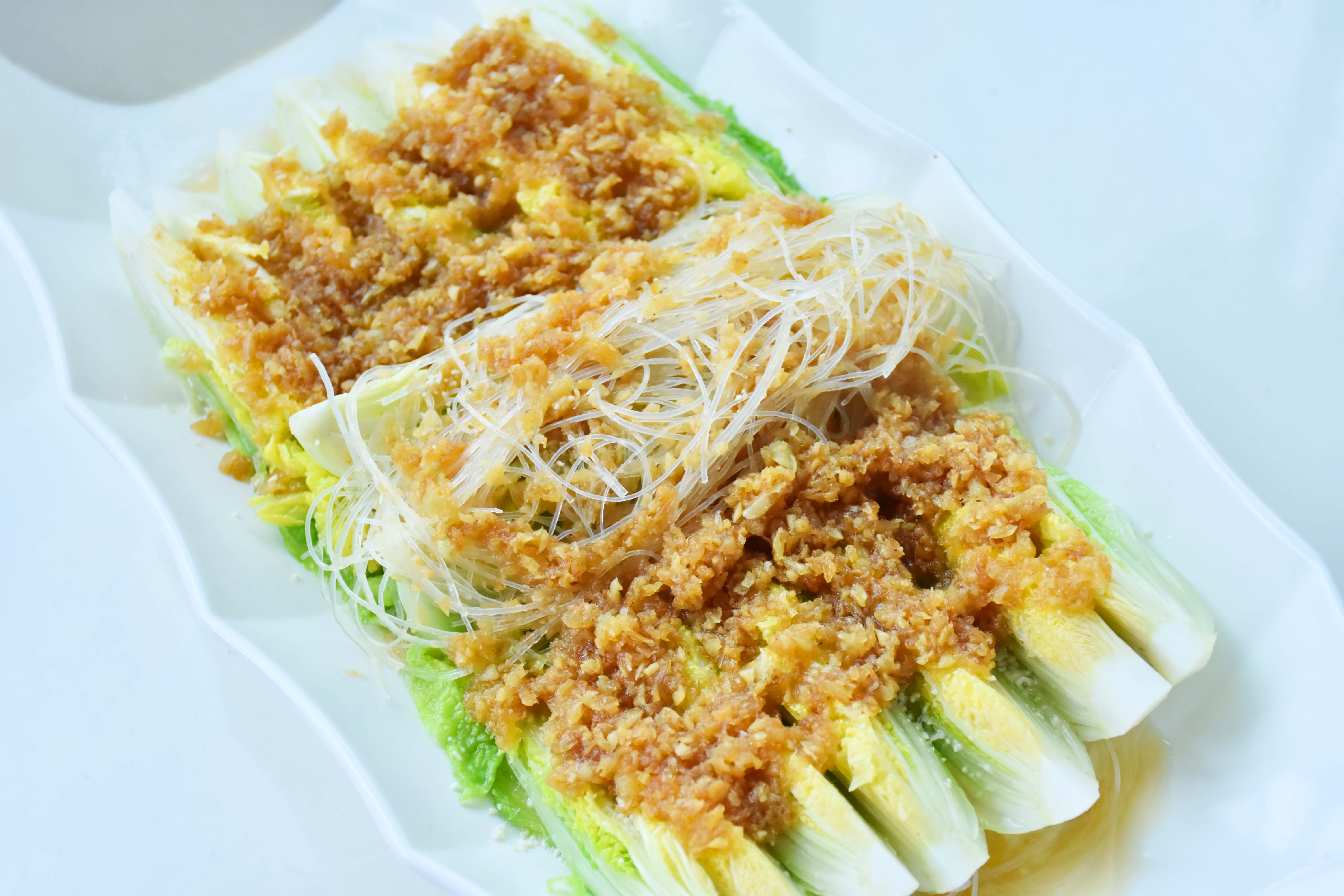 大厨教你清爽好吃的粉丝娃娃菜简单的食材也能做出美味