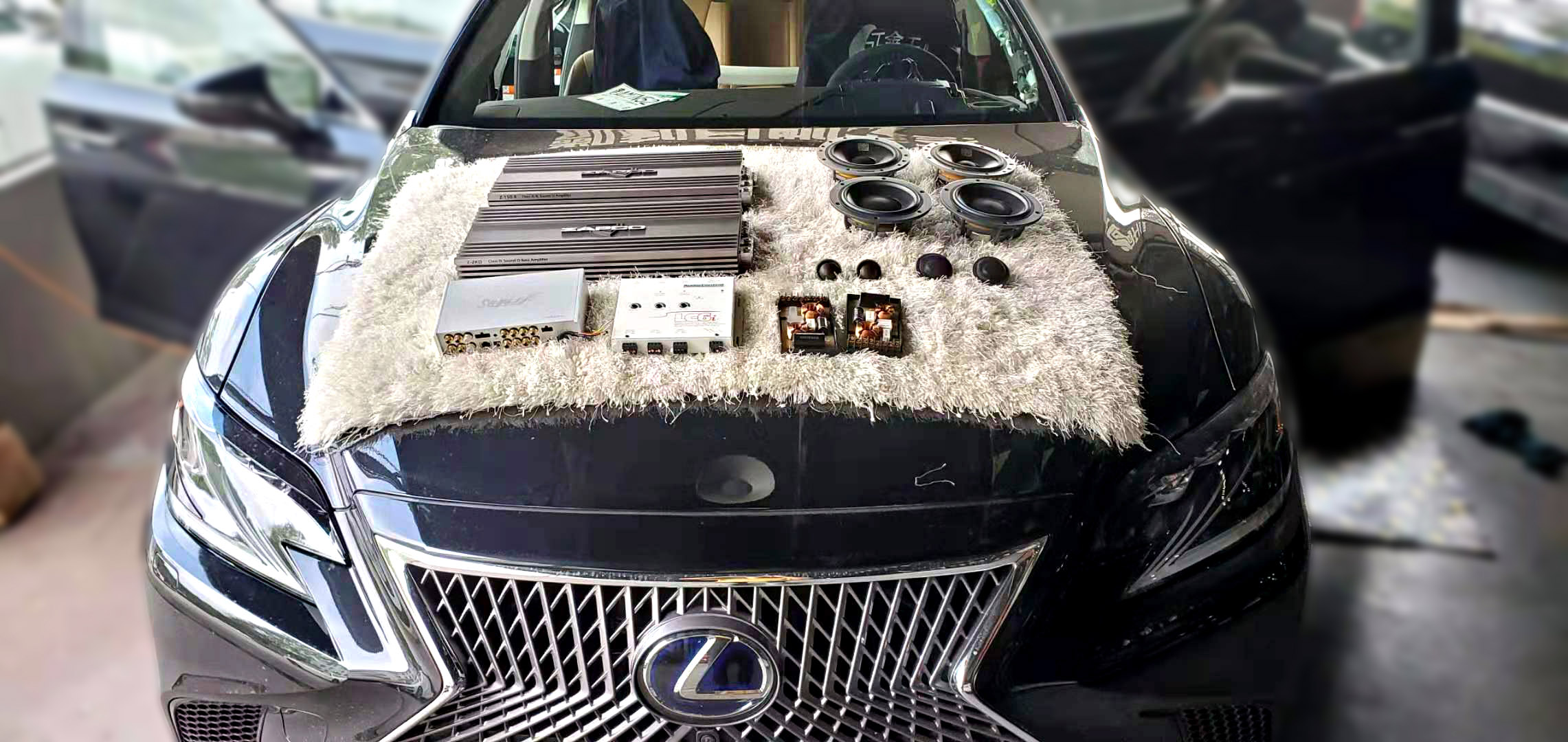 雷克萨斯ls500h音响全面升级给人遐想的空间