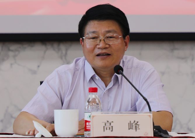 最后,高峰强调:一要进一步提高政治站位,守住底线;二要进一步突出重点