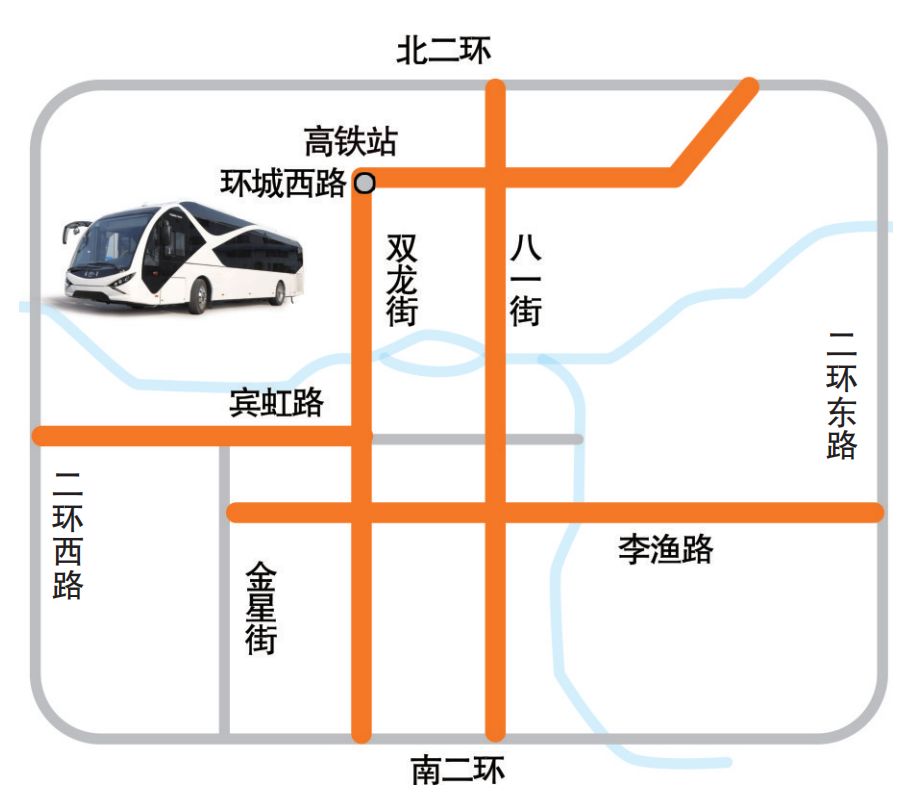 金华公交brt线路图图片