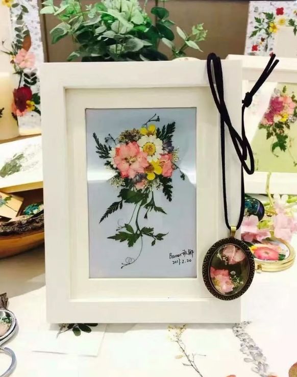 合鑫熙园压花相框创意手作定格我们的美好刹那