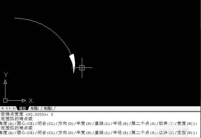 cad怎么绘制弯曲箭头cad如何绘制直线箭头