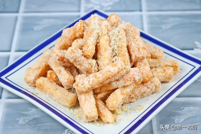 翻沙红薯怎样做?饭店大厨教你简单实用方法,酥脆香甜,百吃不厌