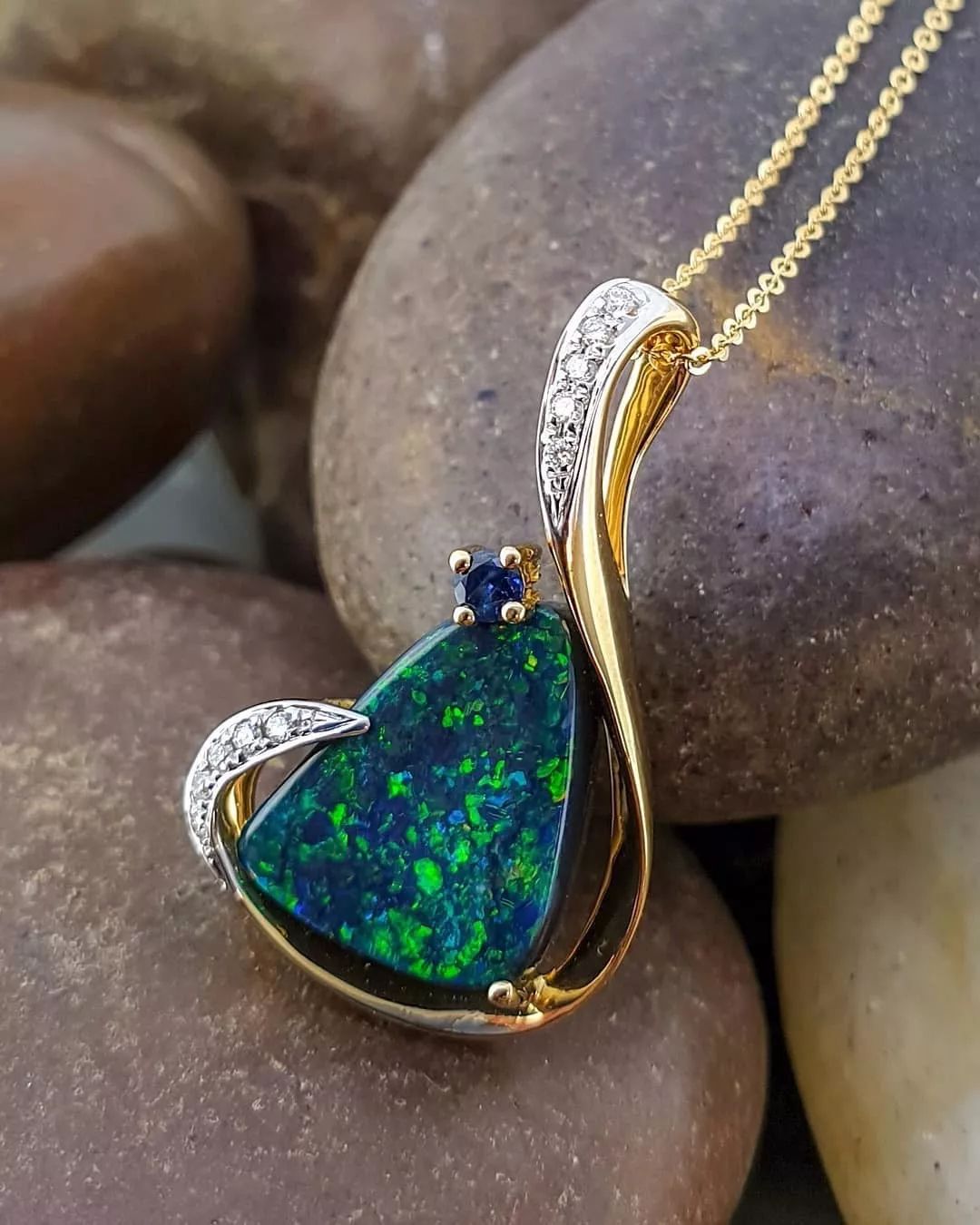 欧泊珠宝款式欣赏201987