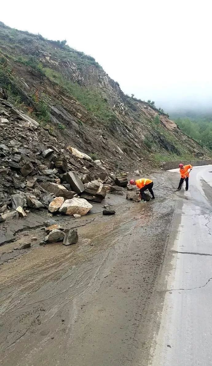 山西泥石流图片