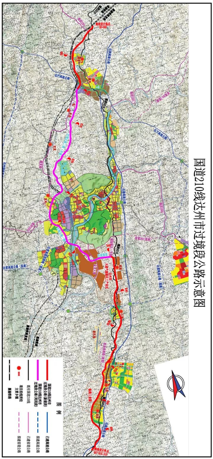 新210国道全程线路详细图片