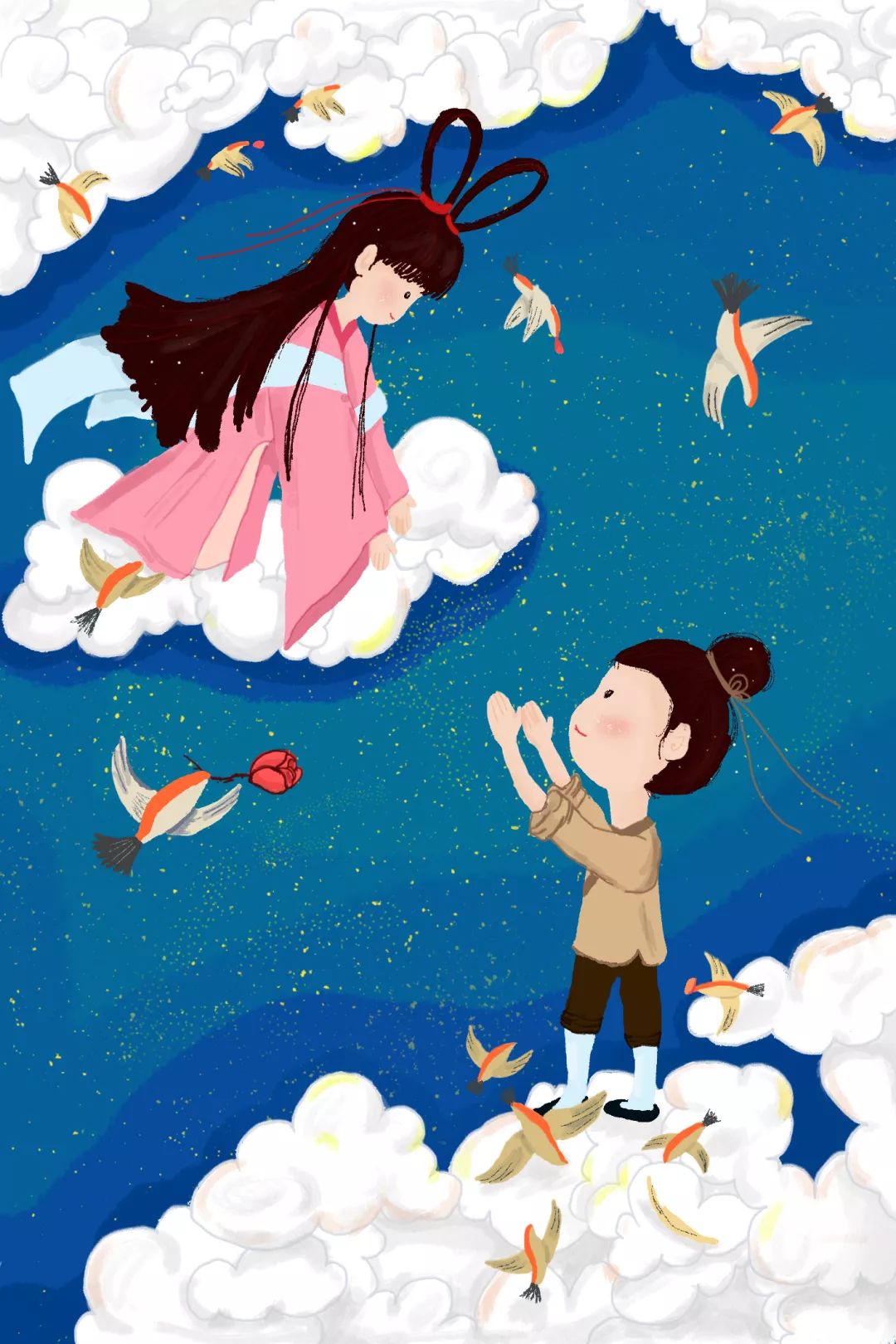 古人如何"巧"过七夕?_牛郎织女