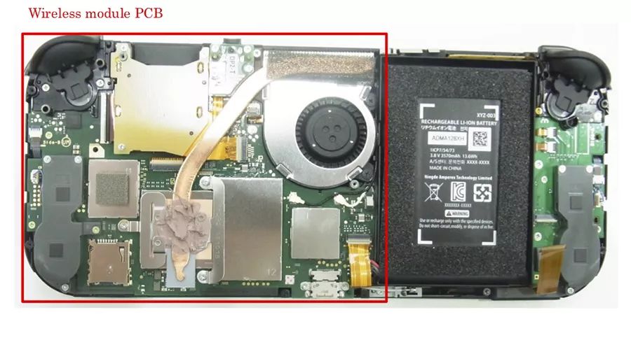 这个内存混搭了四个厂家的颗粒任天堂switchlite内部拆解超能简讯