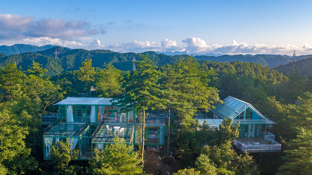 广元最难预定的民宿,地处海拔1500米的山里,想住需提前一周