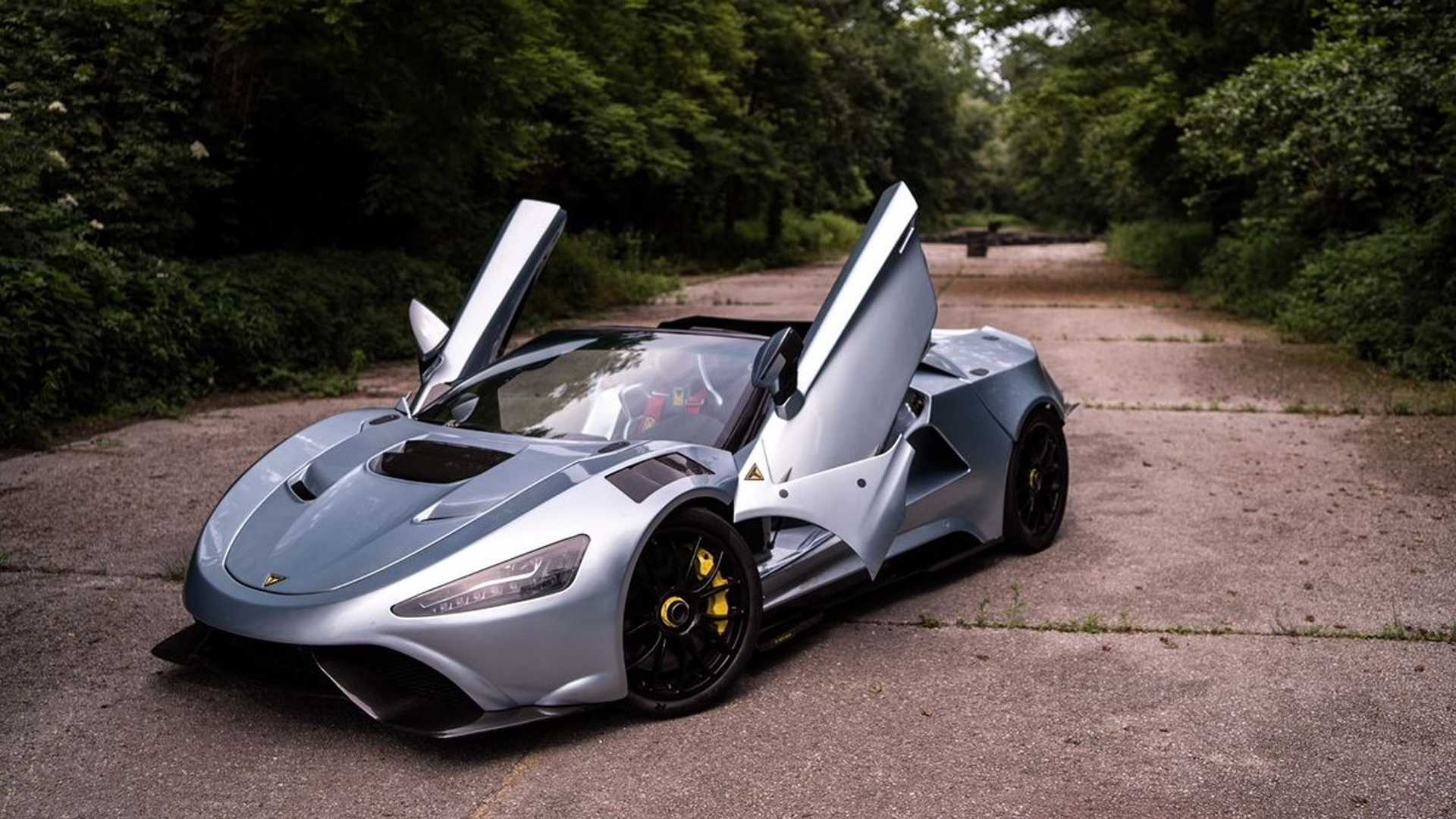 斯洛文尼亚超跑tushek ts 900!百公里加速2.5秒!