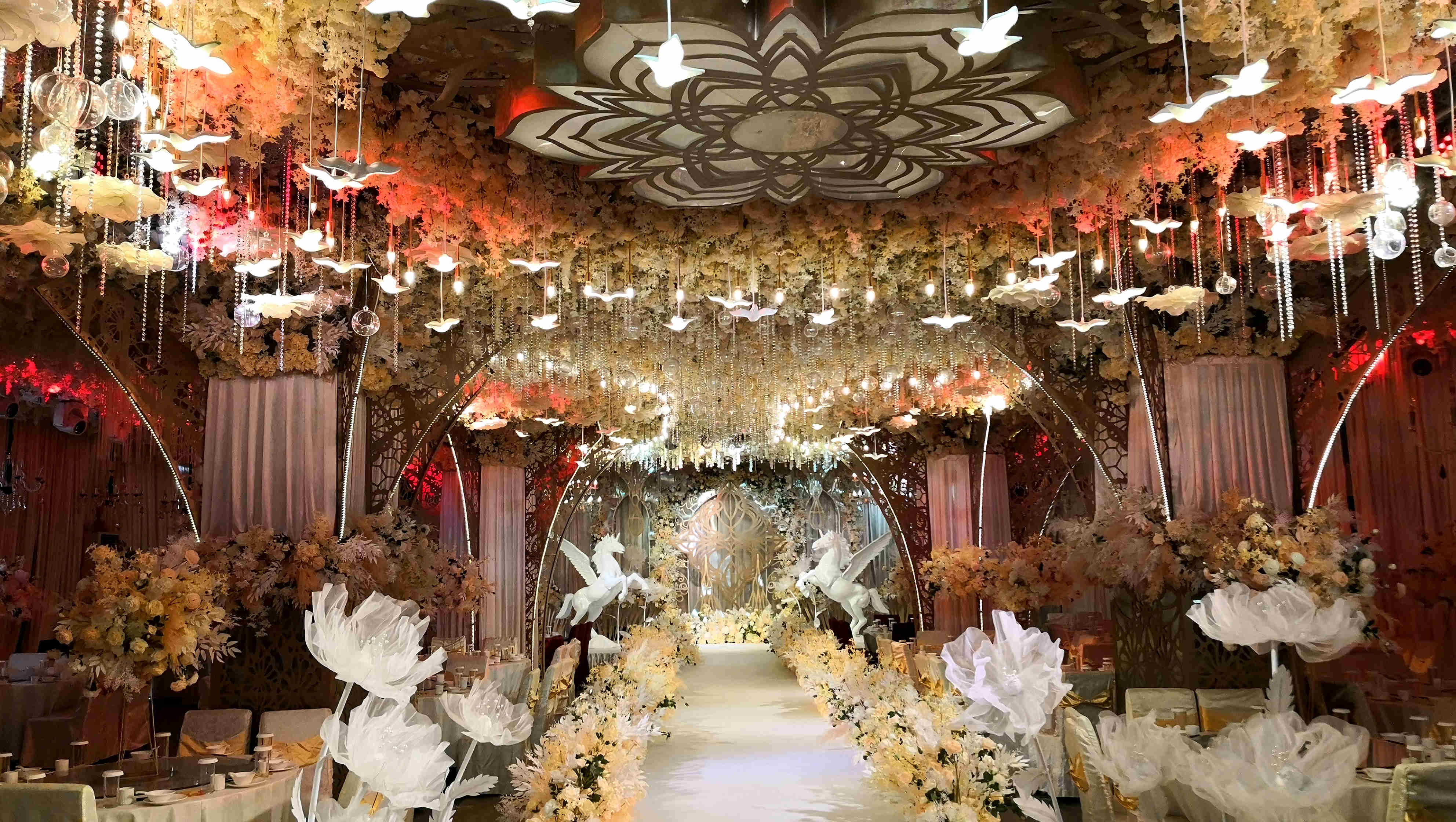 婚庆大厅装修效果图,婚庆工作室装修效果图(第12页)_大山谷图库