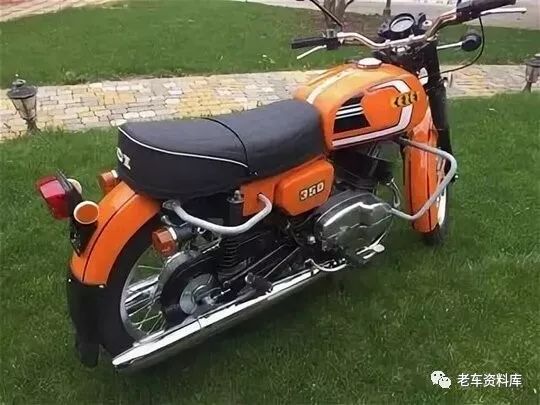 80年代北京流行过的捷克斯洛伐克cezet350摩托车
