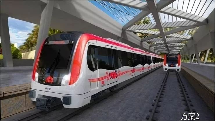 地铁1号线车站,车辆外观,内饰设计方案公布!洛阳人快投票!