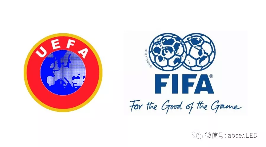 艾比森led圍欄屏滿足行業內最嚴格的歐足聯(uefa)標準以及國際足聯