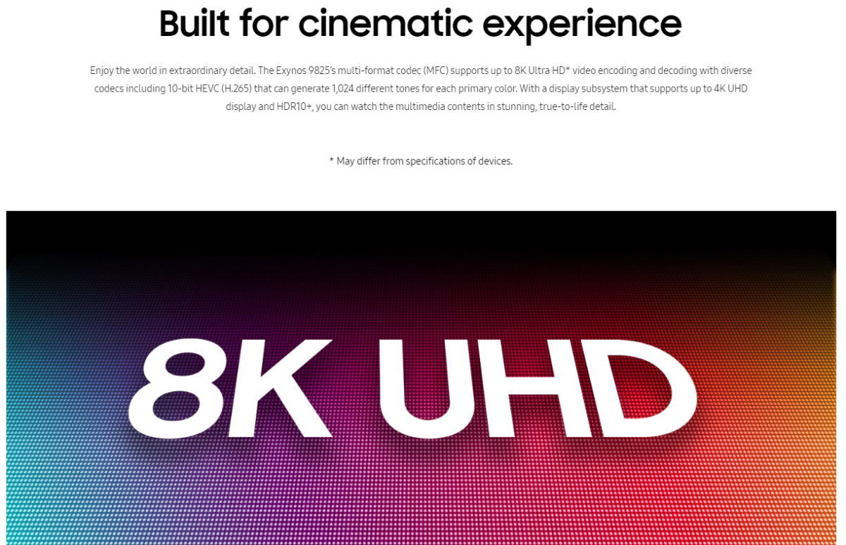 原创三星note10就用它exynos9825处理器发布首发7nmeuv制程