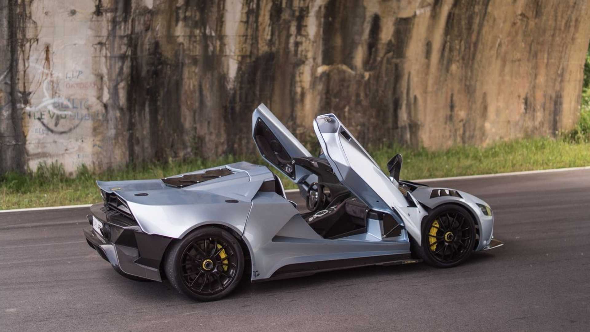 斯洛文尼亚超跑tushek ts 900!百公里加速2.5秒!