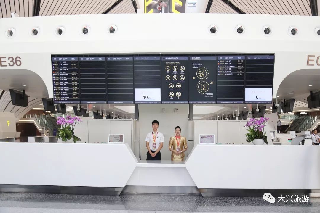 【旅客出行小宝典】旅客候机指南——向导篇_大兴机场