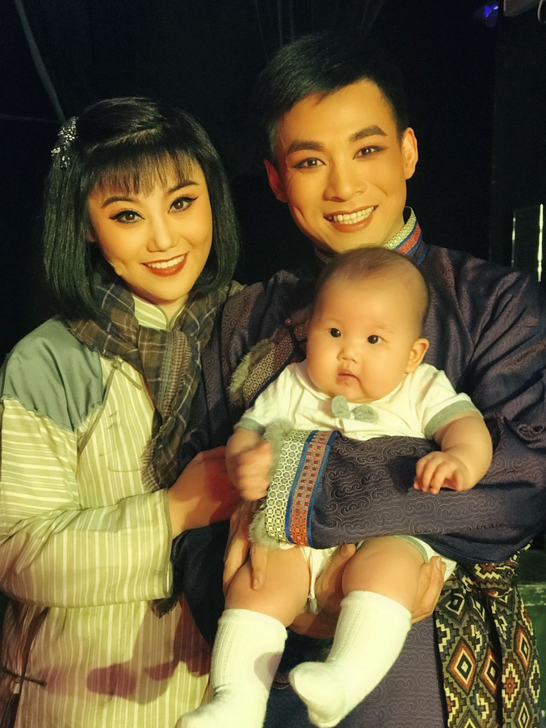 国家一级演员杨霞云,和多杰扮演者楼胜是一对夫妻,他们的女儿还不满五