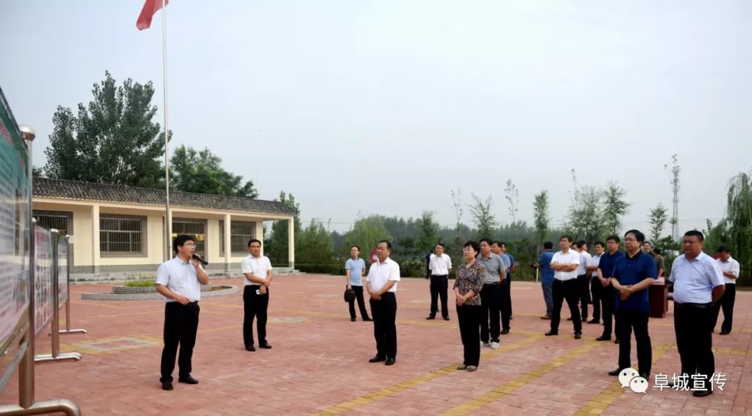 居环境整治观摩拉练活动,县领导石跃辉,申文霞,张彦旭,何洪超,宫建生