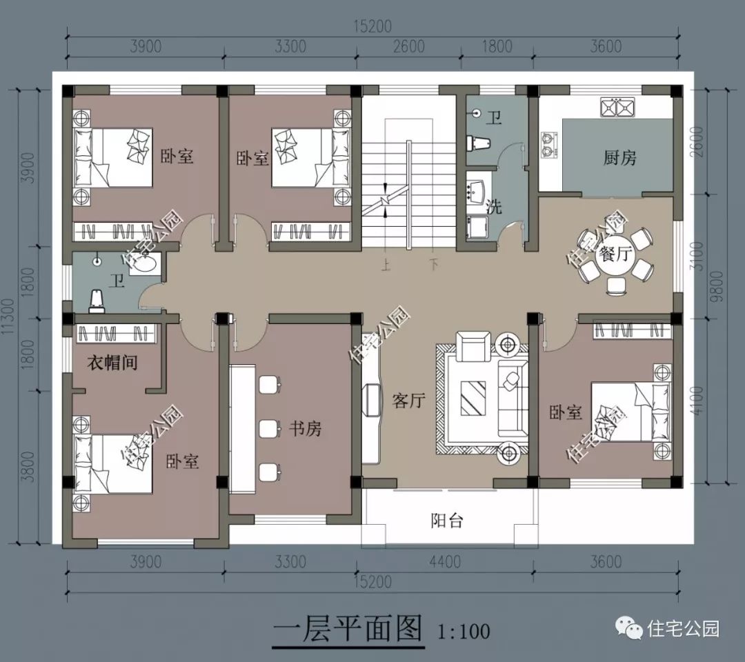 1115米简欧住宅农村自建房设计一个架空层挺不错