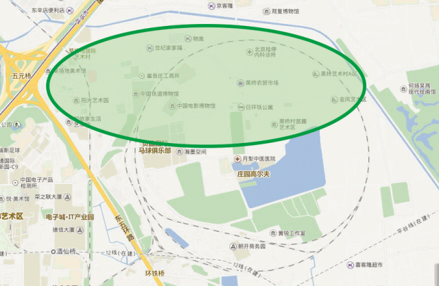 开园啦朝阳区百万平方米黑桥公园今日正式开放