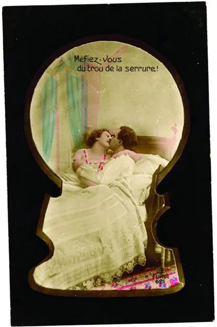 1920年的法国明信片.93接 吻 比 赛1937年的接吻比赛.