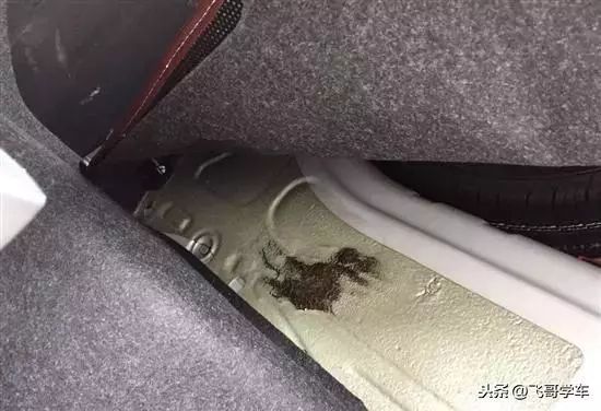排气管上没有隔热瓦有隐患吗?