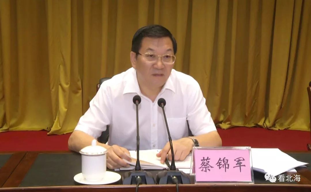蔡锦军全面开展旅游文化市场规范整治使北海成为游客向往的地方