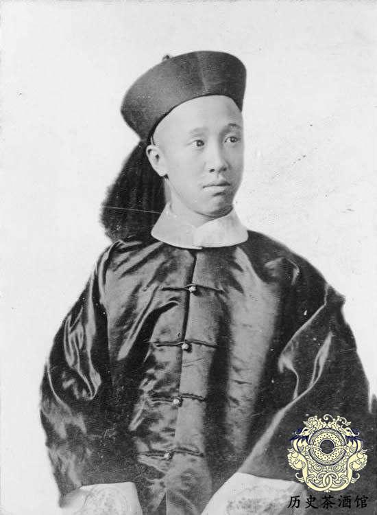 原创一组光绪皇帝的珍贵家族照图二有帝王气质图七是他最爱的珍妃