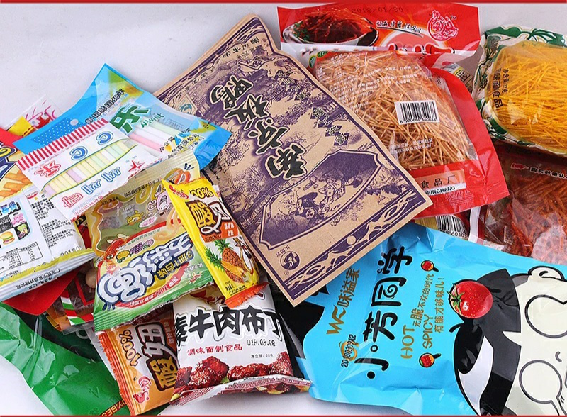 幸福中国70年丨从生活质量看时代变迁_零食