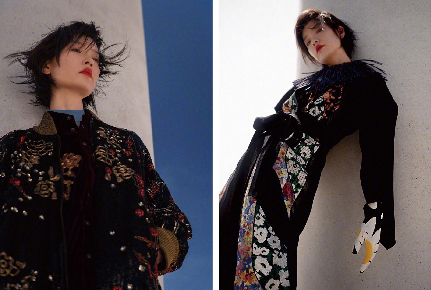 而作为模特的她,杜鹃称得上一线t台上第一张被承认的中国脸,她是第一