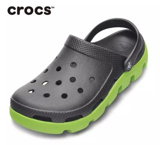 大神改的洞洞鞋这个鳄鱼logo太可爱了